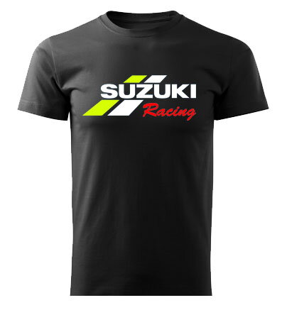 Tričko SUZUKI RACING, čierne