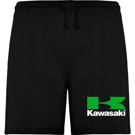 Šortky Kawasaki, čierne