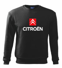 Mikina Citroen, čierna