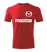 Tričko Mazda, červené