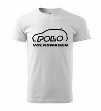 Tričko Polo, biele