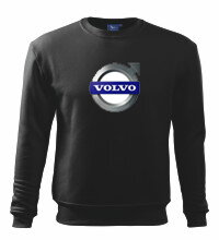 Mikina Volvo, čierna
