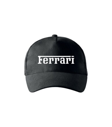 Šiltovka Ferrari, čierna