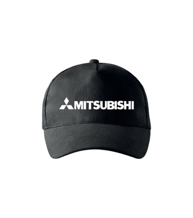 Šiltovka Mitsubishi, čierna 2