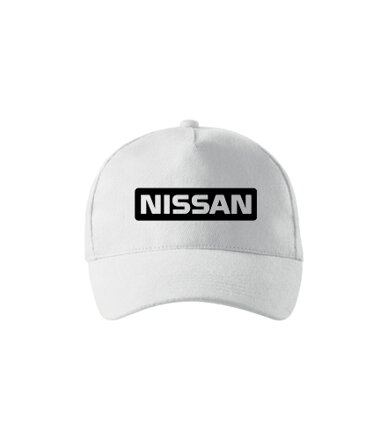 Šiltovka Nissan, biela