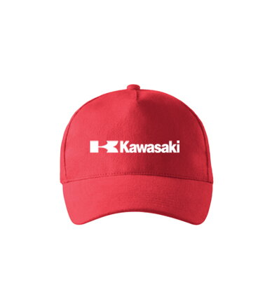 Šiltovka Kawasaki, červená 2
