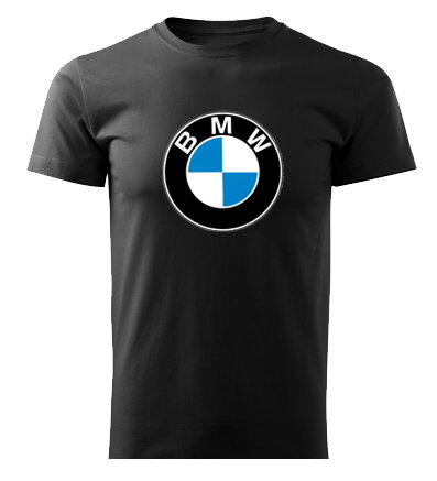 Tričko BMW, čierne 2