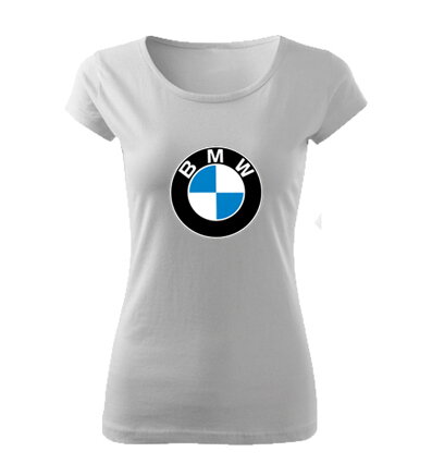 Dámske tričko BMW, biele