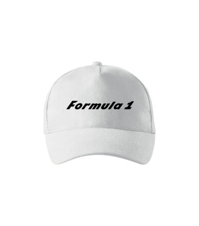 Šiltovka Formula 1, biela