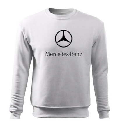 Mikina Mercedes, biela