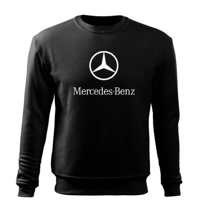 Mikina Mercedes, čierna