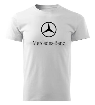 Tričko Mercedes, biele