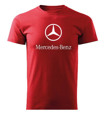 Tričko Mercedes, červené