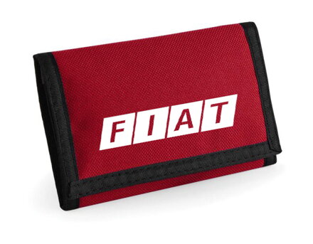 Peňaženka FIAT, červená 2