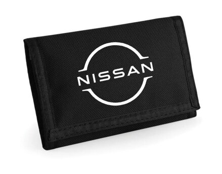 Peňaženka NISSAN, čierna