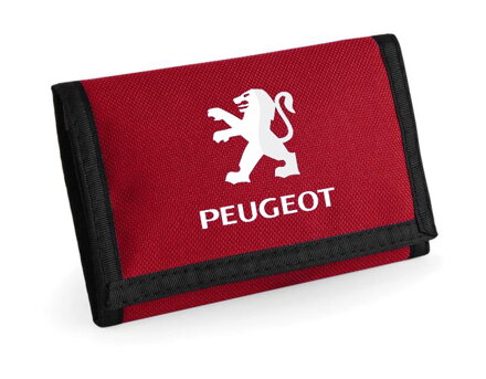 Peňaženka PEUGEOT, červená