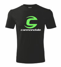 Tričko Cannondale, čierne