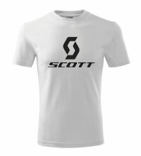 Tričko Scott, biele