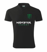 Polokošeľa Monster, čierna