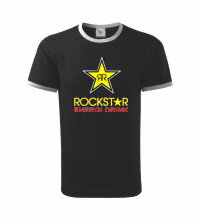 Tričko RockStar, čierne duo