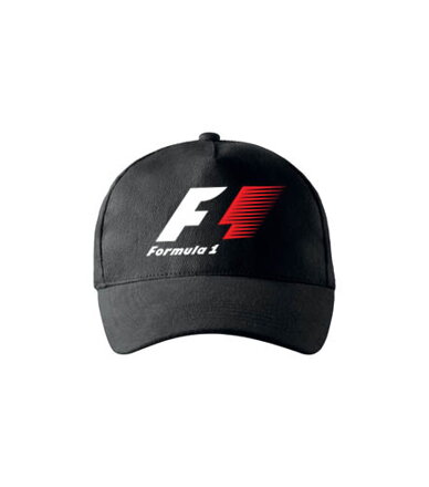 Šiltovka F1, čierna