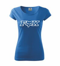 Dámske tričko Fox, modré 2