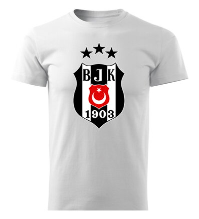 Tričko BESIKTAS, biele