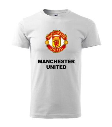 Tričko Manchester United, biele3