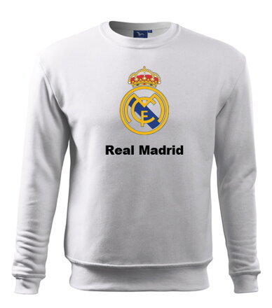 Mikina Real Madrid, biela3