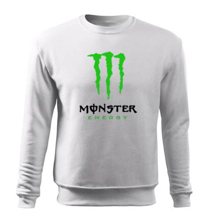 Mikina Monster, biela