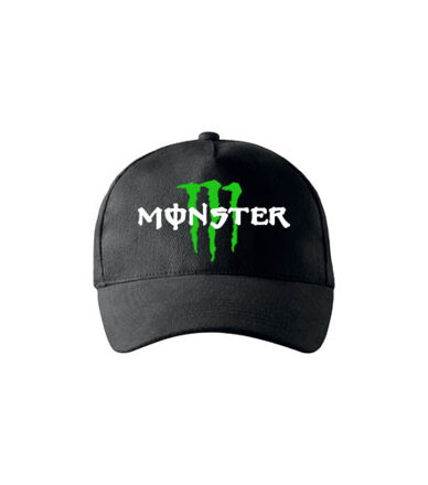 Šiltovka MONSTER, čierna