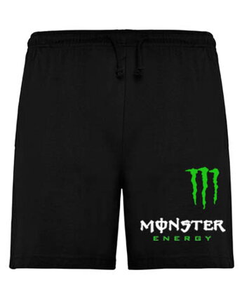 Šortky Monster, čierne