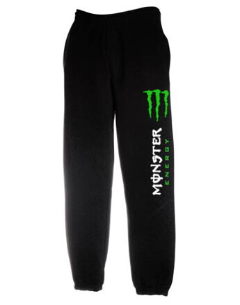 Tepláky MONSTER, čierne