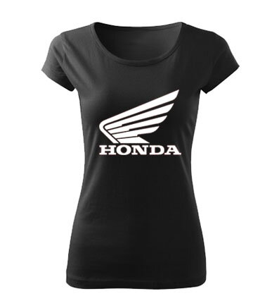 Dámske tričko Honda, čierne 2