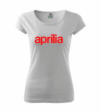 Dámske tričko Aprilia, biele