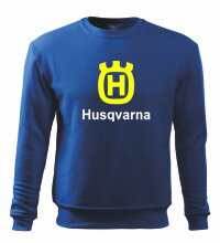 Mikina Husqvarna, modrá