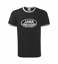 Tričko Jawa, čierne duo