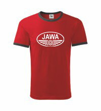 Tričko Jawa, červené duo