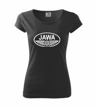 Dámske tričko Jawa, čierne
