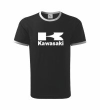 Tričko Kawasaki, čierne duo 2