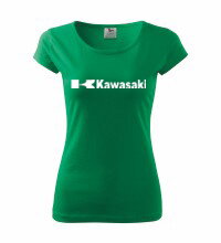 Dámske tričko Kawasaki, zelené