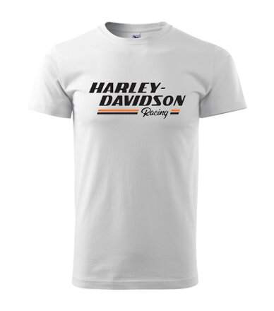 Tričko Harley Race, biele