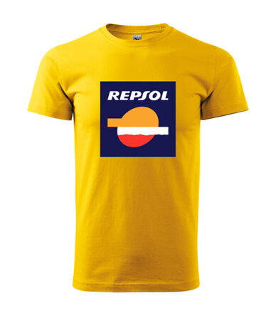 Tričko Repsol, žlté