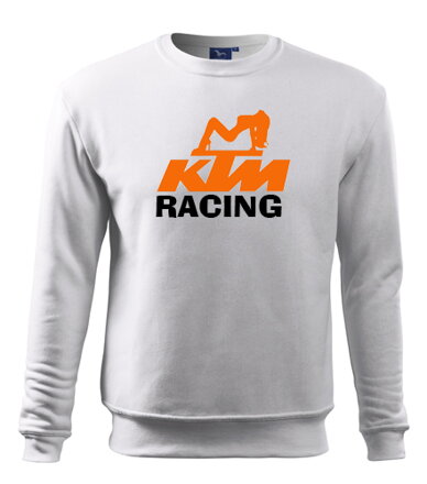 Mikina KTM w Racing, biela