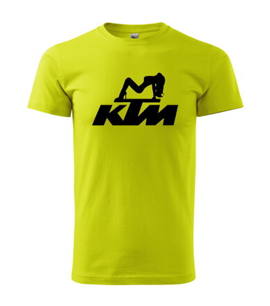Tričko KTM w, neon