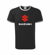 Tričko Suzuki, čierne duo