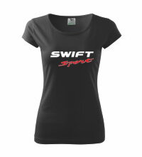 Dámske tričko Swift, čierne