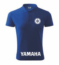 Polokošeľa Yamaha, modrá