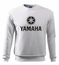 Mikina Yamaha, biela