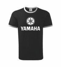 Tričko Yamaha, čierne duo